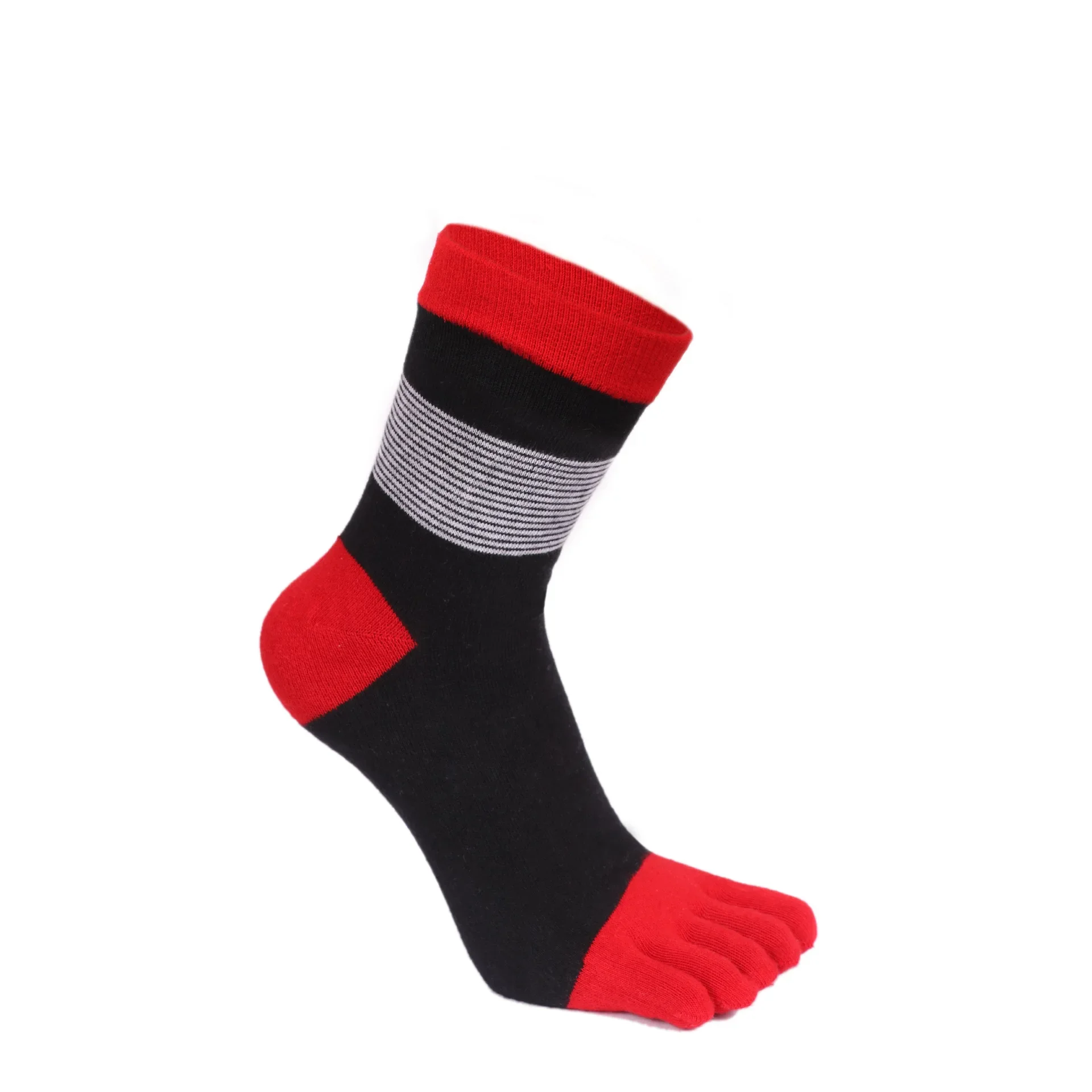 

Five Finger Socks 5 Toe Novelty Socks Korean Style Men Casual Crew Toe Socks