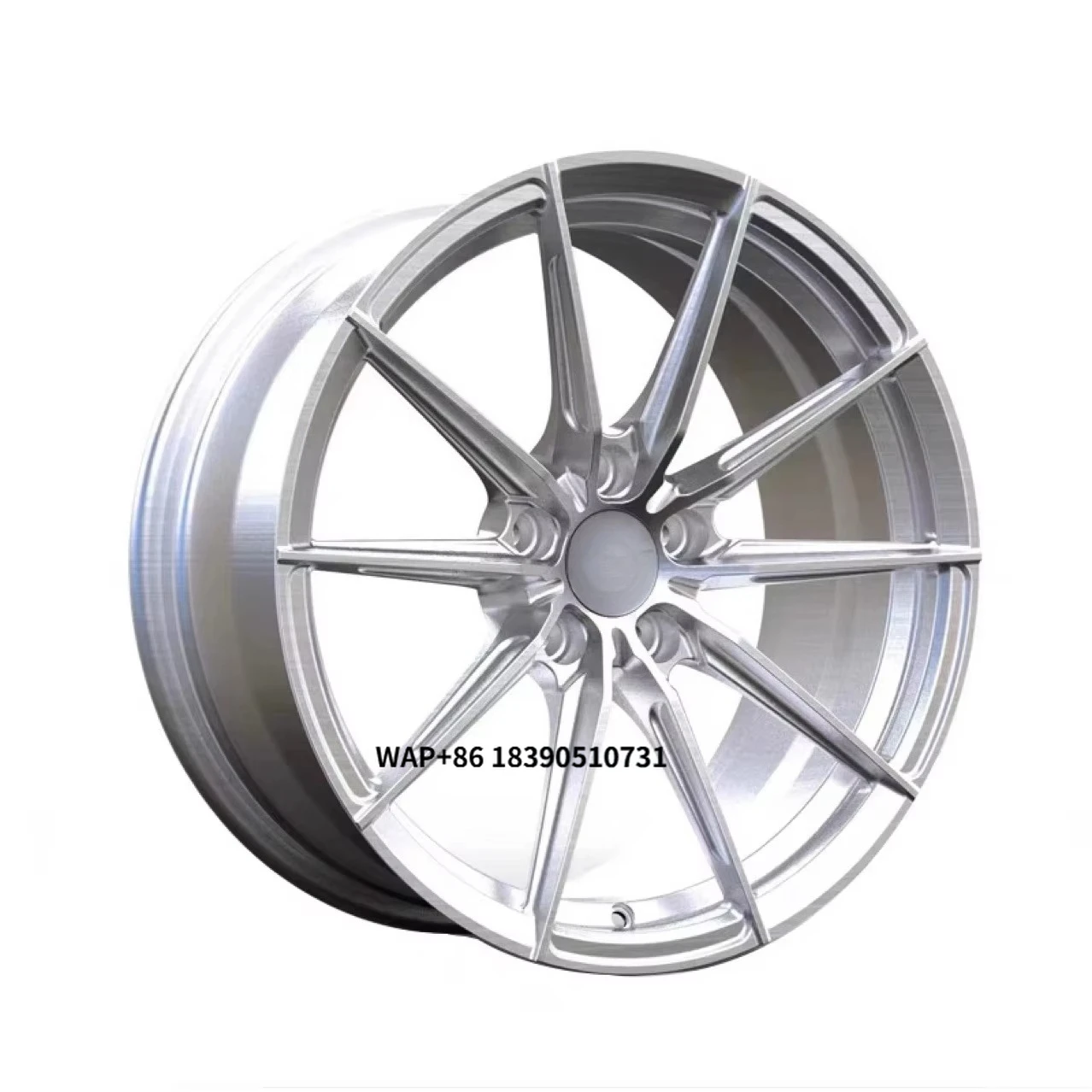 

New Forged Aluminum Chrome Finish Wheels-30mm/25mm/40mm ET 5-Year Warranty for SE-Class Evoque & More (Multi Spoke)