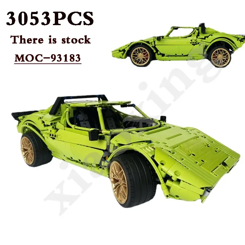 

2023 New MOC-93183 Supercar Static 3053 Pcs Fit 42115 Patchwork Assembled Building Blocks Children's Toys DIY Birthday Gift Gift