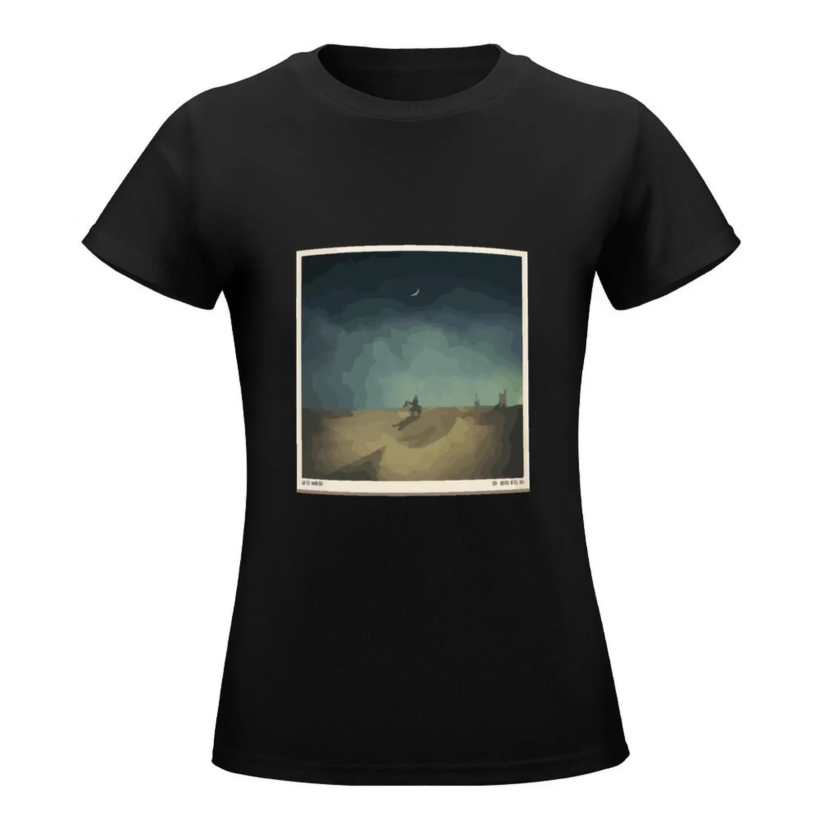 Lord Huron Lonesome Dreams album T-Shirt summer clothes hippie clothes Short sleeve tee Blouse plain t shirts for Women