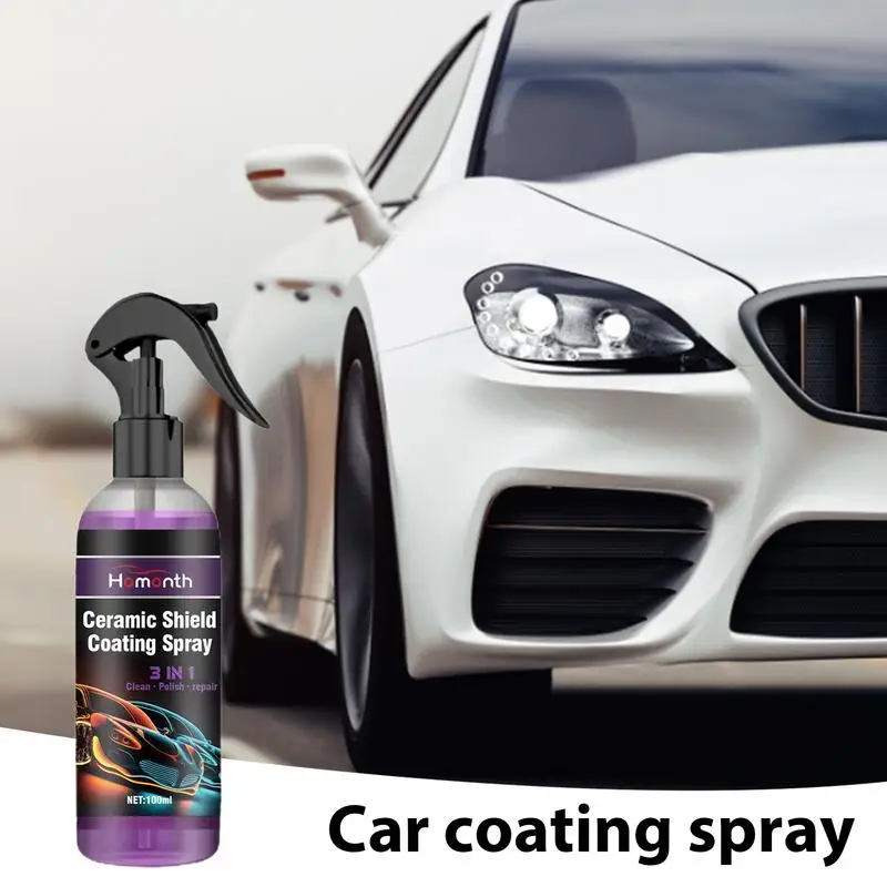 100ml Car Coating Spray Ceramic Vehicle Paint Protection Nano Coating For Cars Shine Polish Hydrophobic Paint Sealant Detail Wax