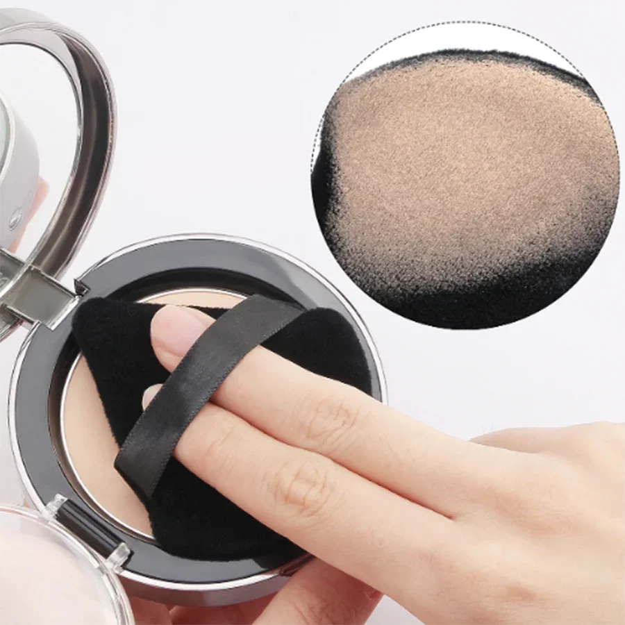 卸売フェイスパウダーパフ 洗えるパウダーメイクアップ フェイスメイクアップパフ ベルベットスポンジ ソフトコットン コスメティックパフツール