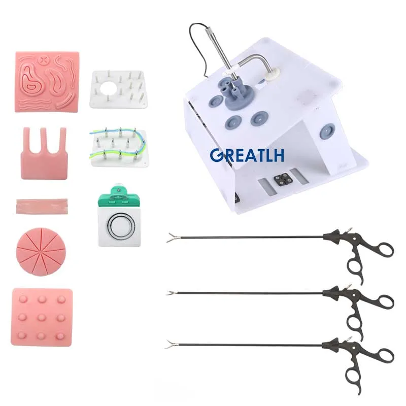 Laparoscopy Simulator Laproscopic Box Laparoscopic Training Simulator Medical Supplies Instruments Kit