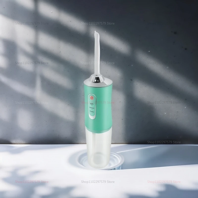 USB перезаряжаемый семейный ирригатор для полости рта, портативный ирригатор для воды, 3 режима, 4 насадки, чистка зубов, питьевая вода