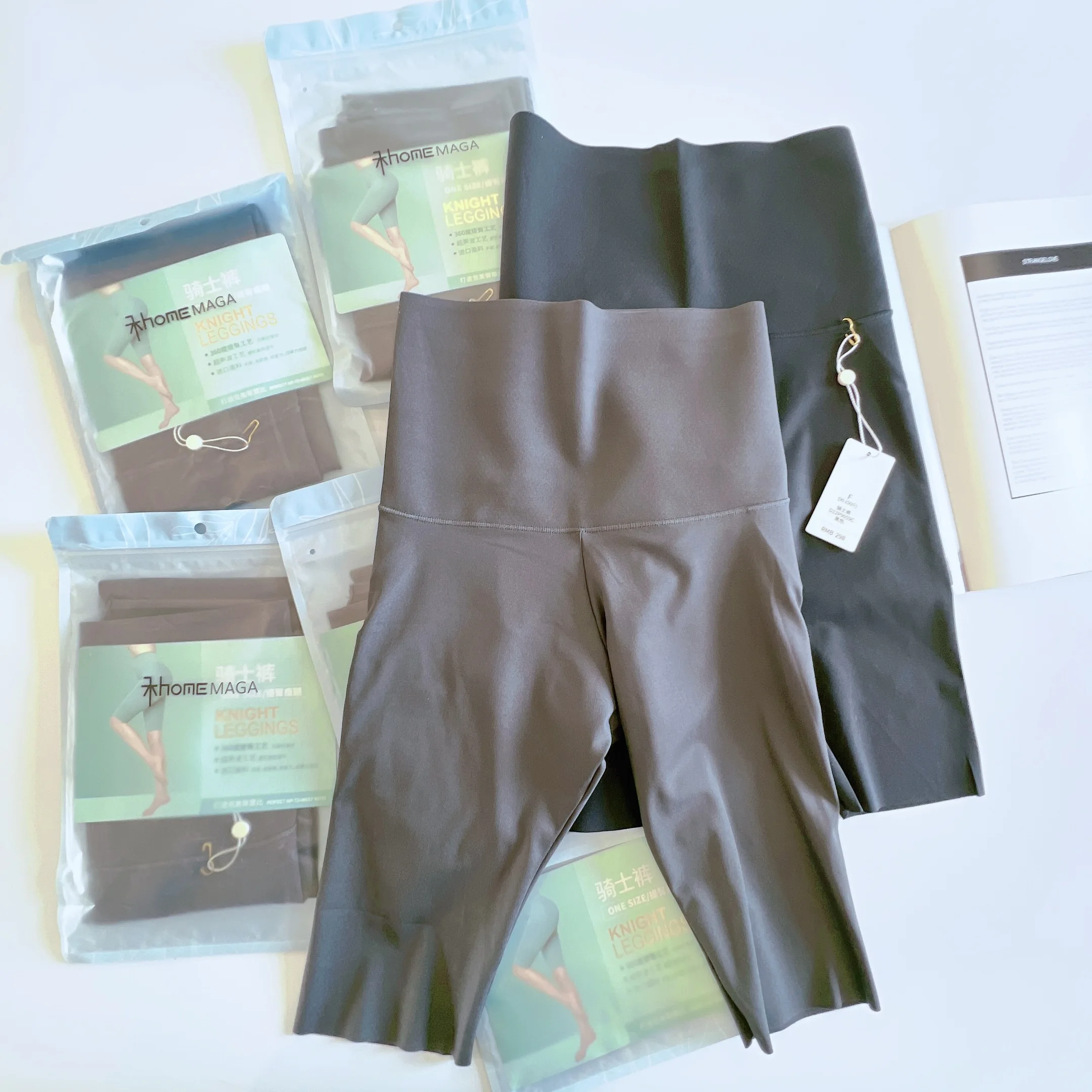 بنطلون يوجا نسائي من تاجكيتا بطول خمسة أرباع، سروال ركوب ذو إحساس بارد، بنطلون دولفين للارتداء الخارجي في الصيف مع خاصية رفع البطن...