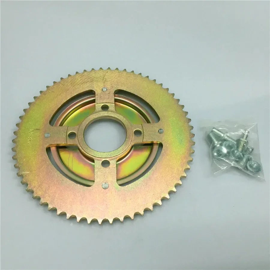 -For 428 large chain sprocket Jia Hao off-road motorcycle accessories modified 60 teeth after the dental gear