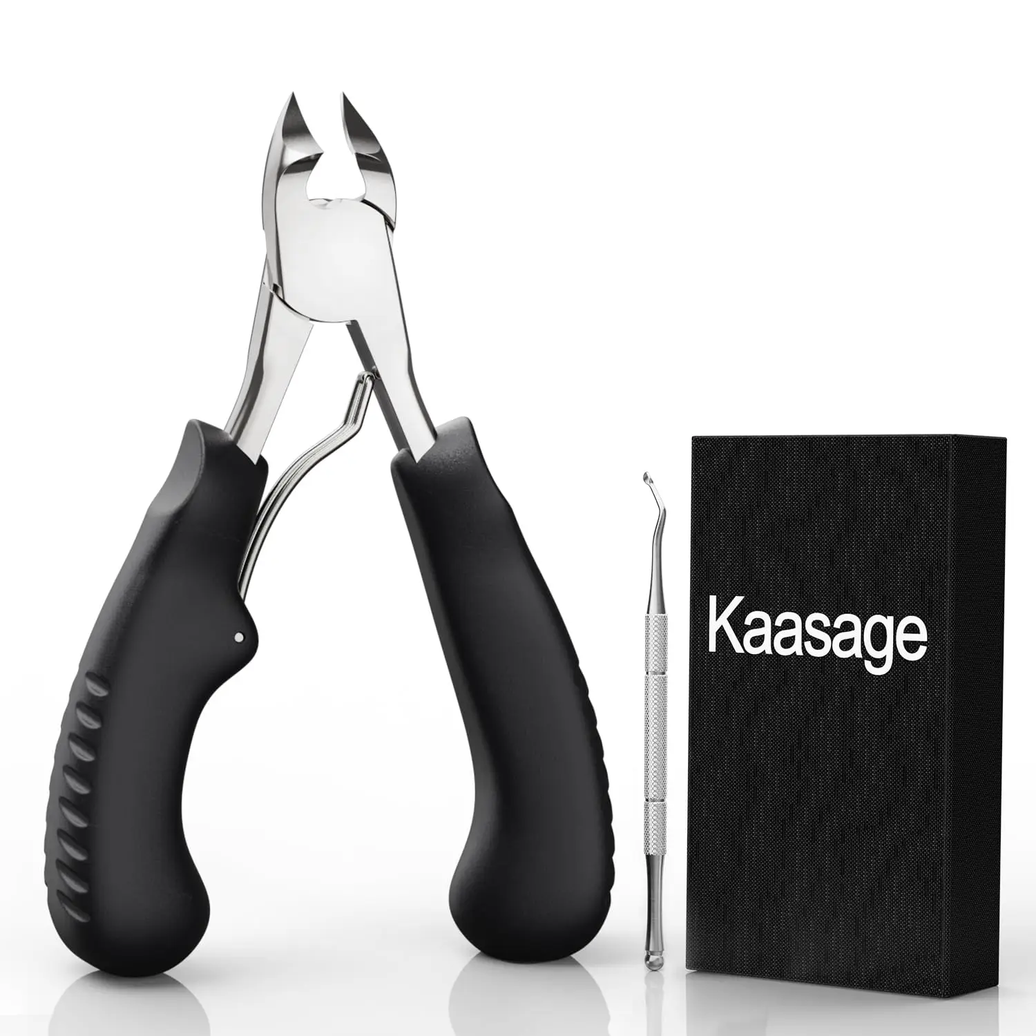 

Ingrown & Thick Nail Clipper, Curved Surgical Steel Blades, Anti-Slip Handle, Professional for Men Women Seniors