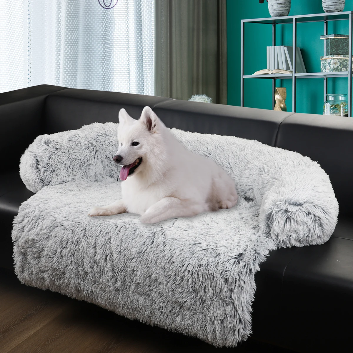 Dog Bed Sofa for Dogs Plush Large Pets Products Fluffy Sofa Cushion Accessory Medium Cats Pet Kennel Big Mat