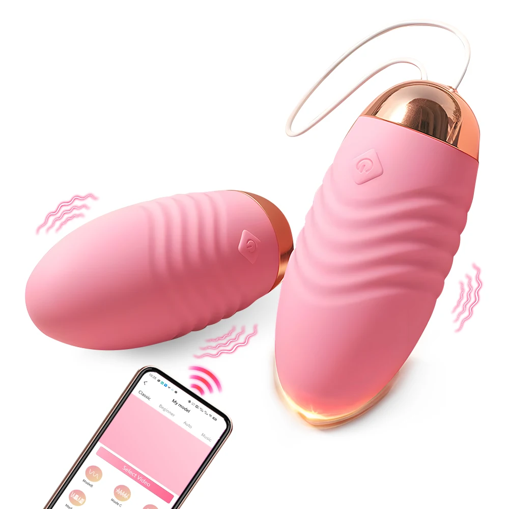 APP Wireless Jump Egg Vibrator Remote Control Body Massager Stimulator Women Bullet Vibrators Adult Sex Toys Product Lover Games