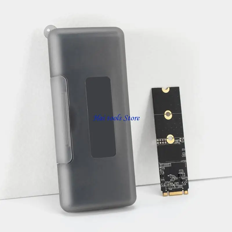 X37E Reliable M.2 Memory Card Holder Hard Drive Storage Case for Frequent Data Movers