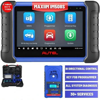 Autel MaxiIM IM508S Key Fob Programming Tool with XP400 pro Programmer All System Diagnostic Scan