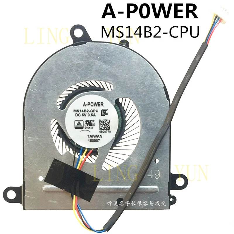 

Z for MSI MS14B2-CPU PE42 PS42 graphics card CPU laptop cooling fan