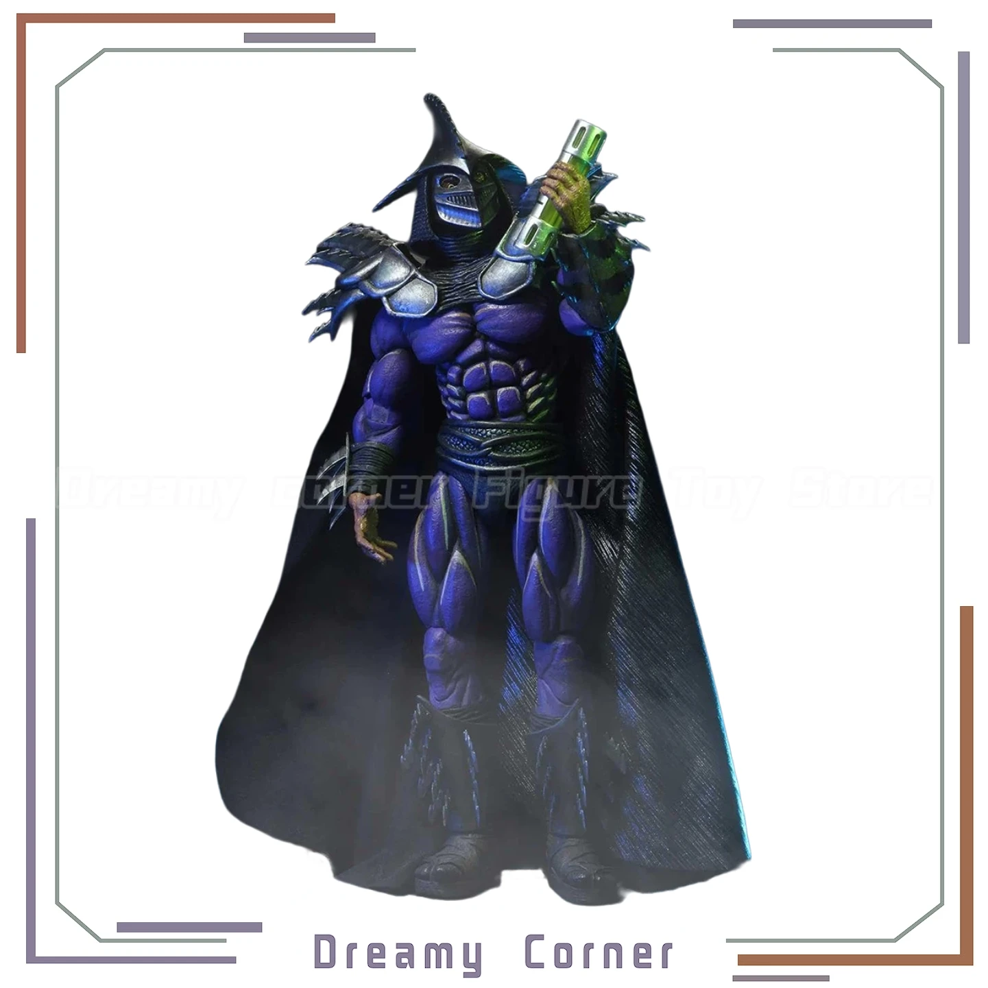 

【В наличии】NECA Teenage Mutant Ninja Turtles II THE SECRET OF THE OOZE Shredder Коллекция фигурок игрушки