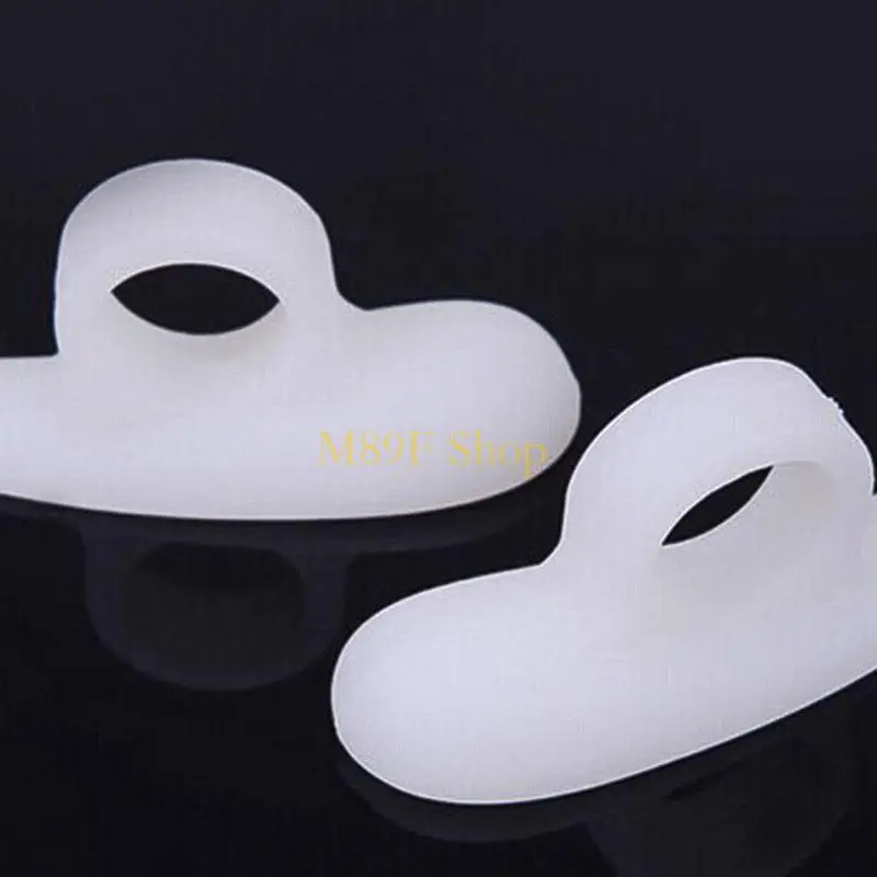 M89F 2PCS Hammer Toe Cushion Silicone Protector Corrector Watherener Bunion Guard