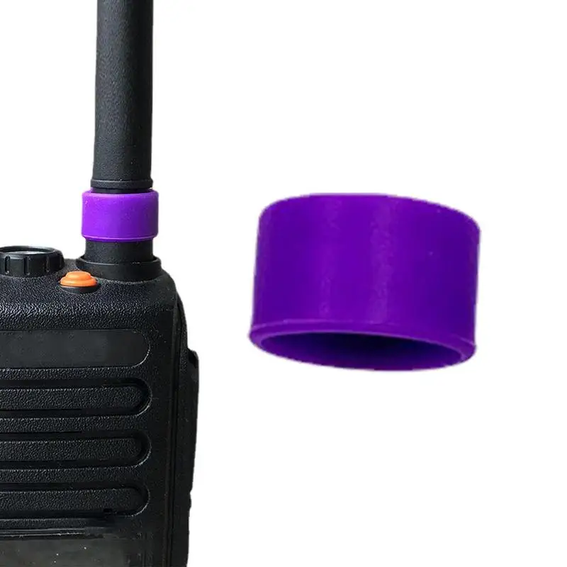 Walkie Talkie Antenna Color Ring High Quality Colorful Bands quick identification of different model perfect For Portable Radio