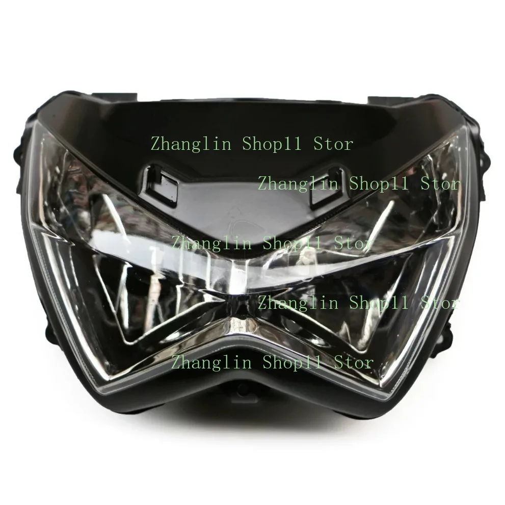 For Kawasaki Z250 Z300 Z800 13-18 year Motorcycle Modification Angel Eye Headlight Assy, Daytime Running Lights,Lens Headlamps