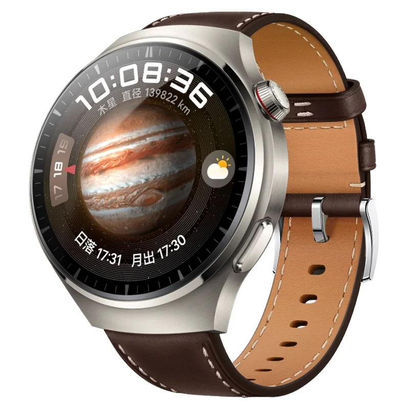 Huawei Strap Applies To GT4 Original Leather Strap Watch4 Pro High-end Business Watch Strap