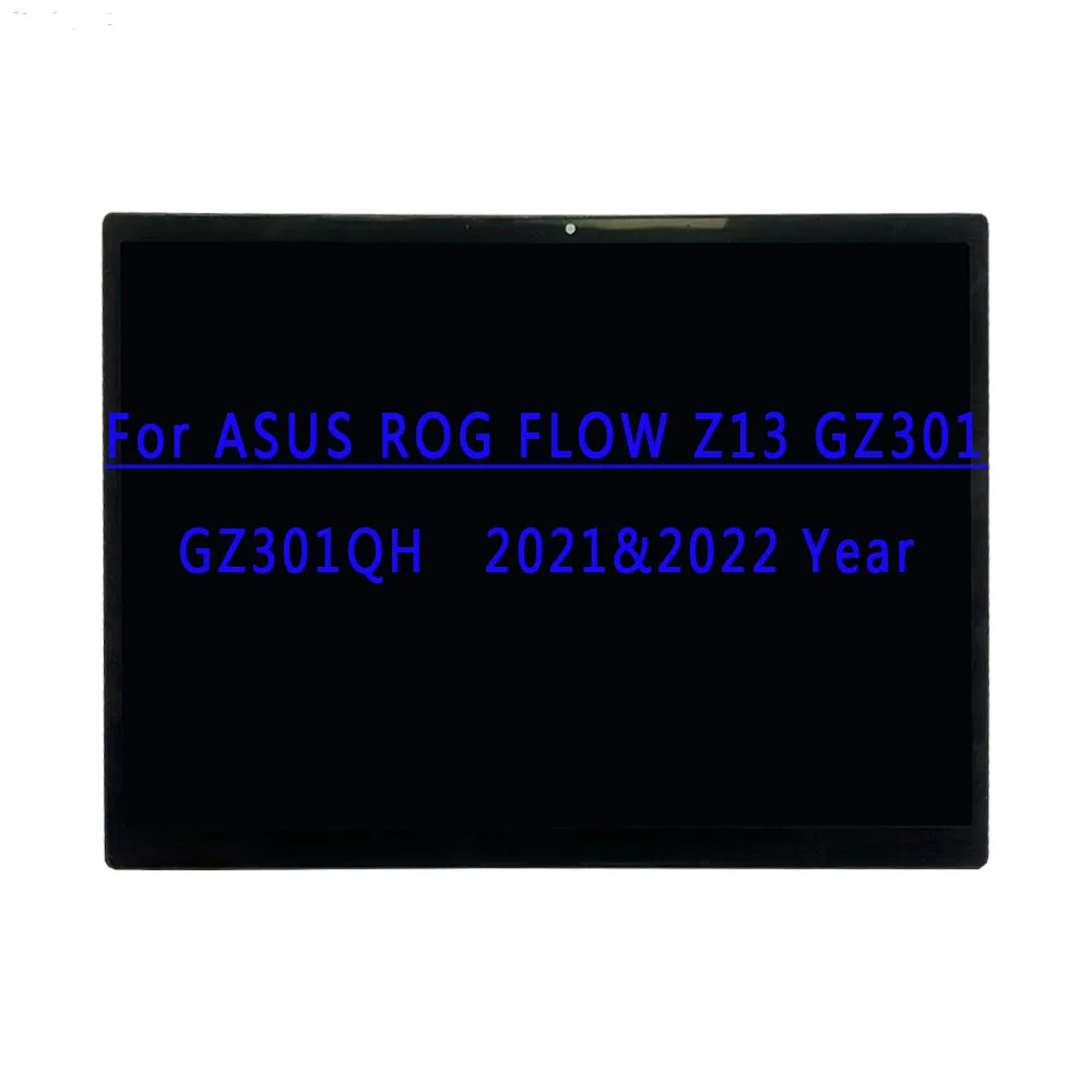 สําหรับ Asus ROG Flow Z13 GZ301 GAMING 2022 ปีแล็ปท็อป 13.4 นิ้ว 1920x1200 40pins EDP 120HZ LCD LQ134N1JW54 ประกอบกับกรอบ