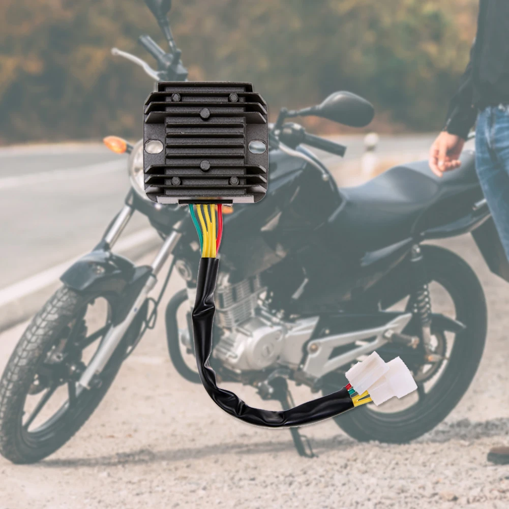 استبدال مقوم جهد الدراجة النارية 3 مراحل ملحقات مقوم الموجة الكاملة لـ Hyosung GT650R GT650 GV650 GV700 #6