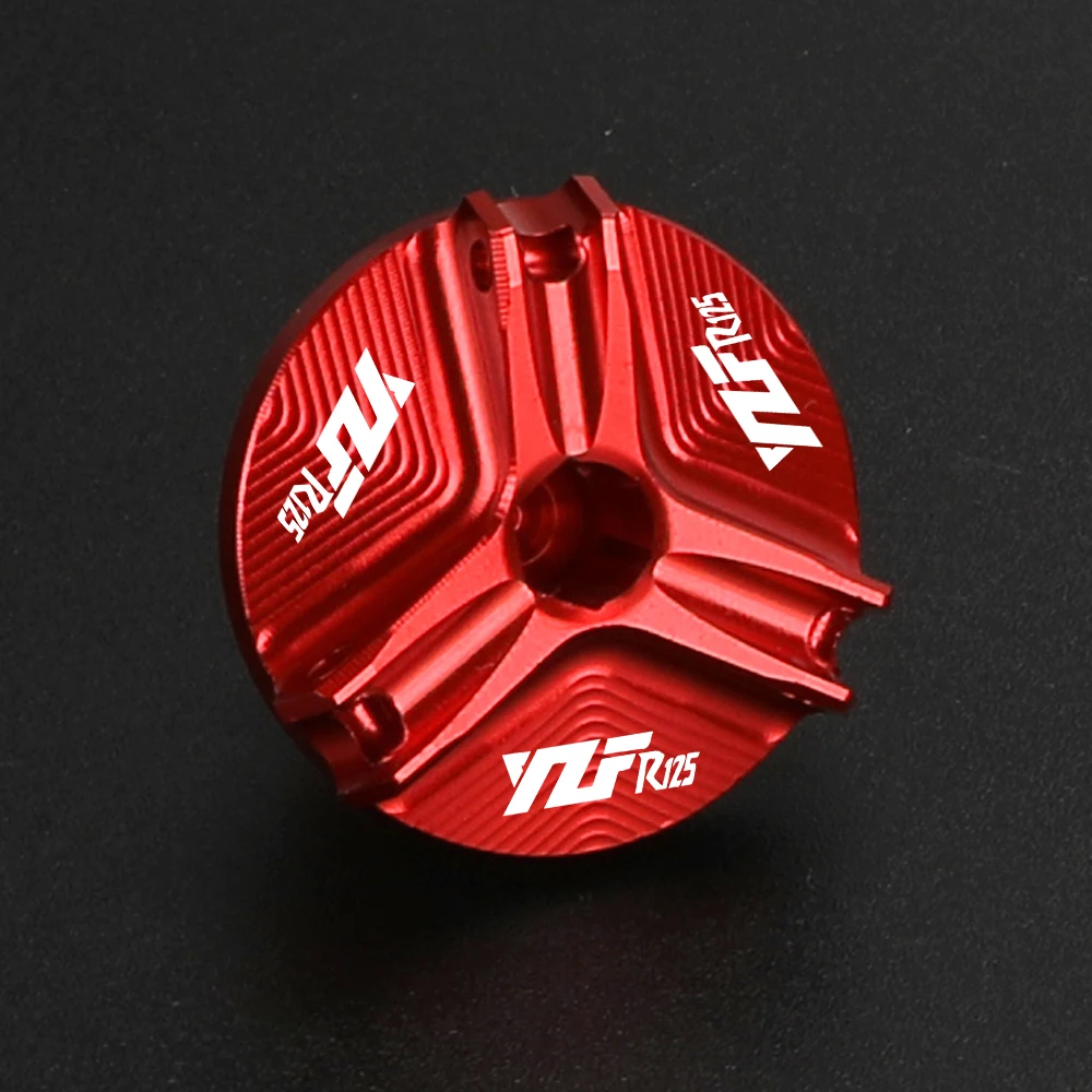 

YZFR125 YZF-R125 YZF R125 2009 2010 2011 2012 Motorcycle Engine Oil Filler Cap Oil Plug Cover For Yamaha YZF - R125 2008 - 2015