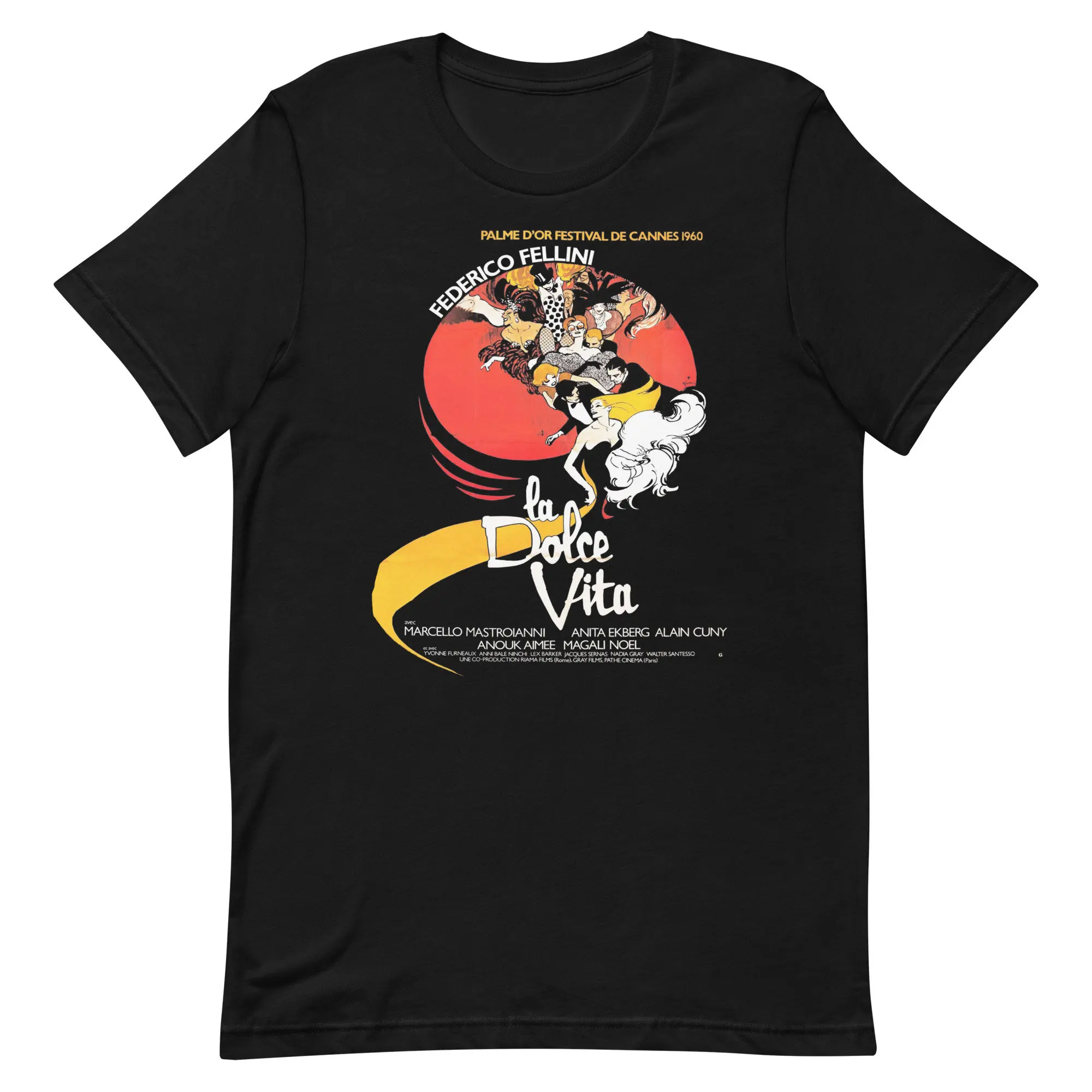 Fellini La Dolce Vita T shirt