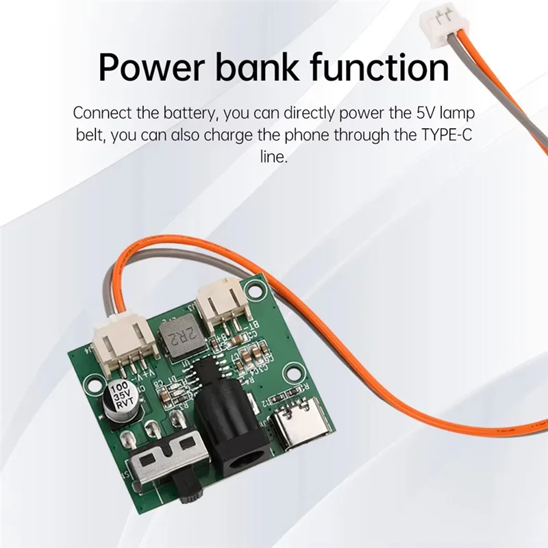 【PRIX-DROP!】 Interrupteur à Induction tactile de séparation d'air TYPE-C DC 5V, Module d'alimentation pour lumière de rivière, bobine en nid d'abeille, ceinture lumineuse, plate-forme de rivière