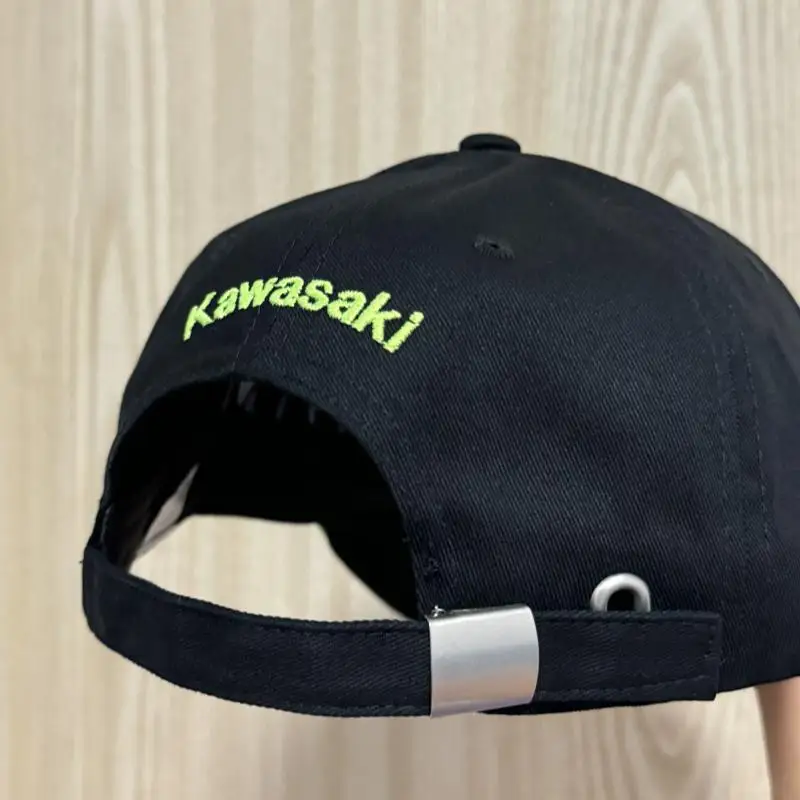 Kawasaki Fashion Baseball Caps  Embroidery Sunscreen Hat Snapback Hats Adjustable Outdoor Sports Caps Hip Hop Hats for Men Women