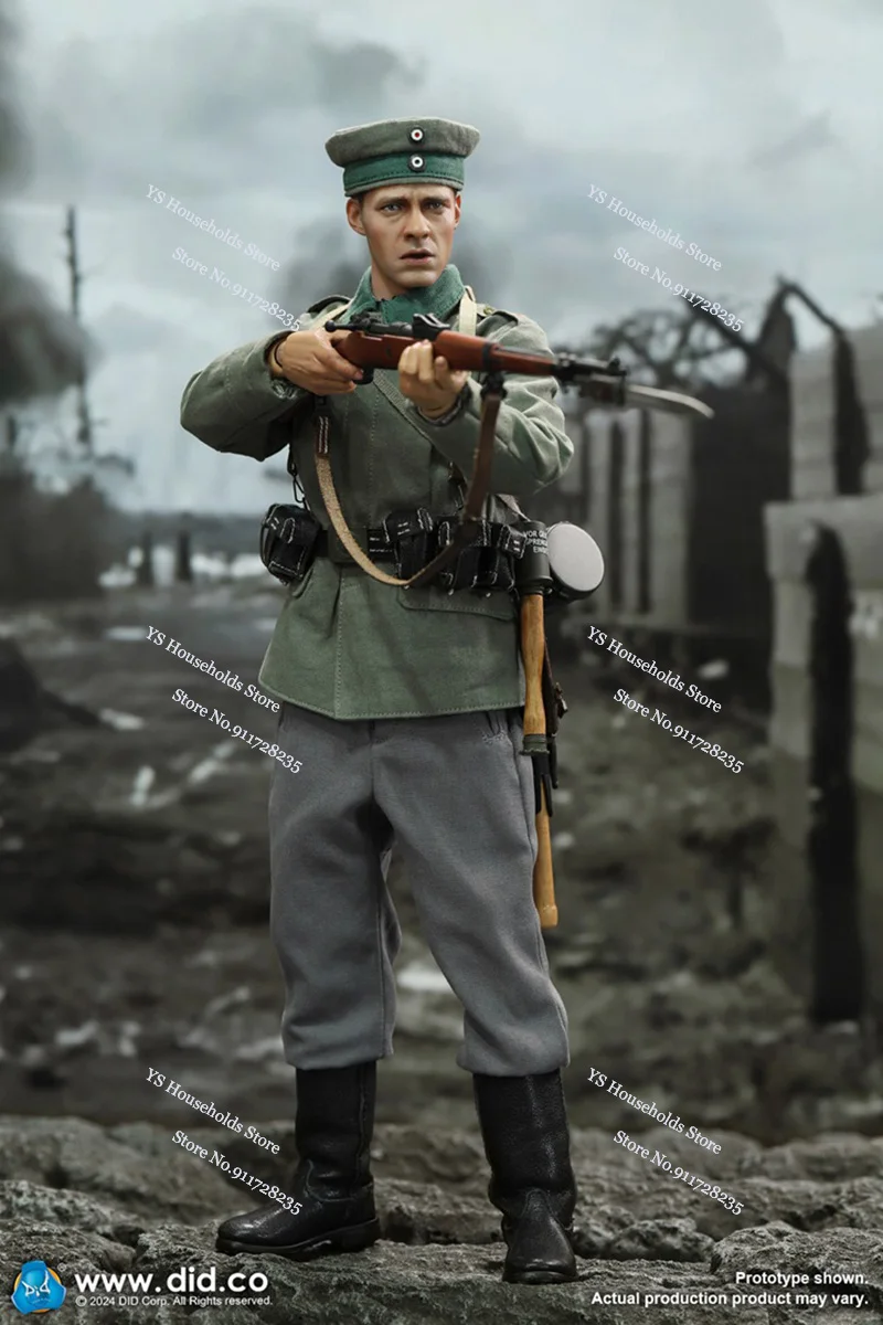 Did d11014 1/6 guerra mundial eu exército paul baumann homem móvel soldado tudo silencioso na frente ocidental 1917 historial 12 "figura de ação