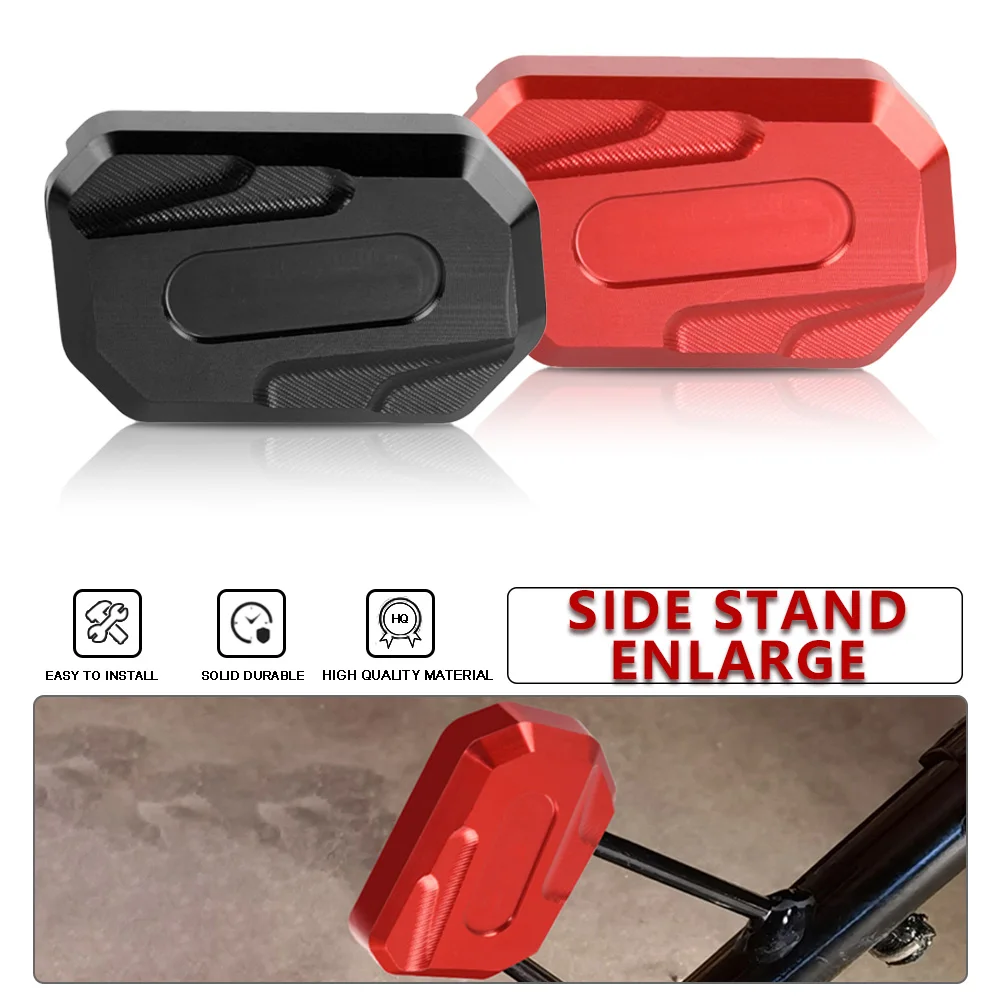 

2023 For HONDA PCX125 PCX150 PCX160 ADV150 PCX ADV 150 Motorcycle Kickstand Side Stand Extension Enlarger Pad auxiliary Bracket