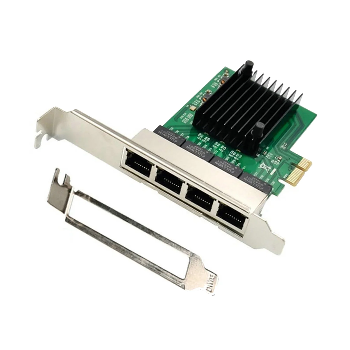 RJ45 4-Port Gigabit Network Card Ethernet Server PCIE Network Card Adapter PCI-E X1