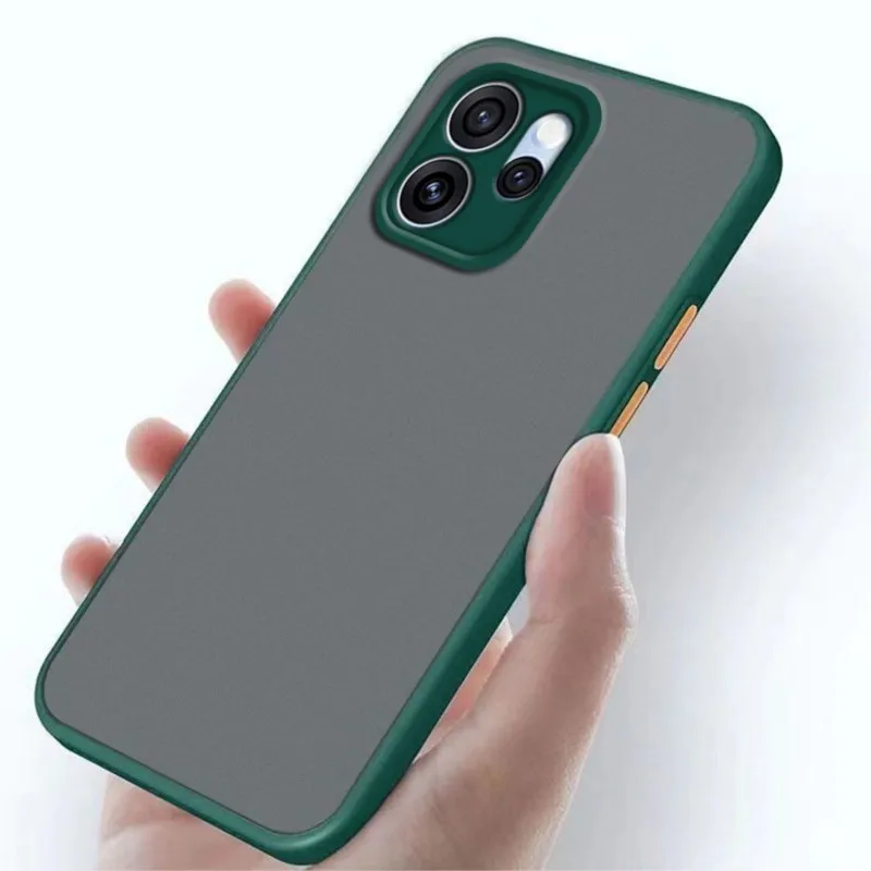 حافظة لهاتف OPPO Reno15 5G حافظة لهاتف OPPO Reno15 5G حافظة هاتف بلونين غير لامعة لهاتف OPPO Reno15 حافظة بإطار بسيط