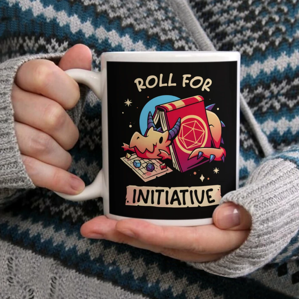 

Roleplay Dragon LairCoffee Mug Tea Cup 11oz Coffee Cup Funny Birthday Ceramic Mug Personalized Cup