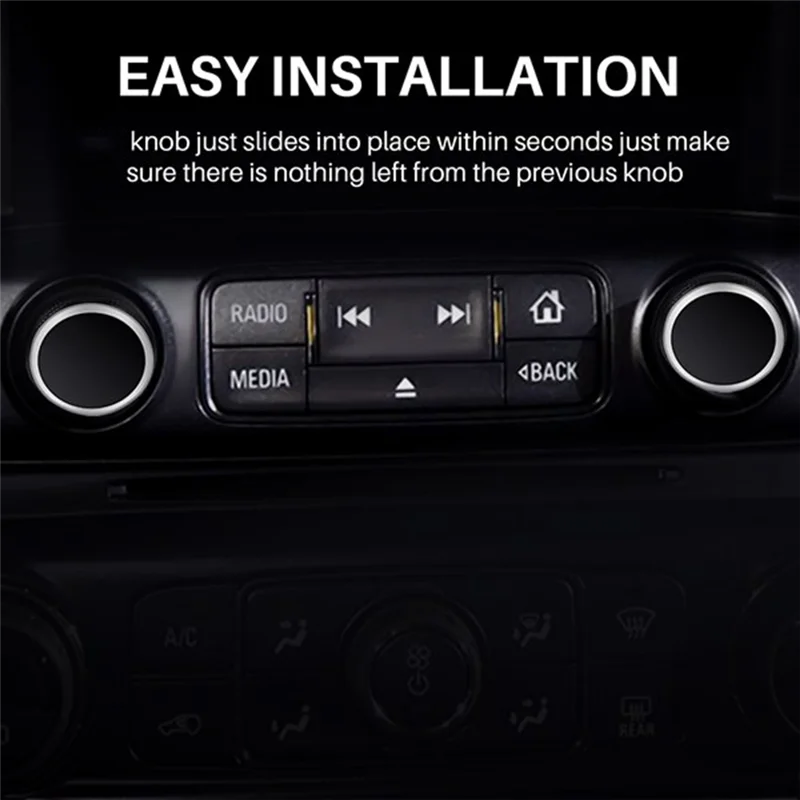 

Precisionn 10 Pairs Rear Radio Audio Volume Control Knob For Chevy Tahoe Silverado Gmc Acadia Sierra 07-13 22912547