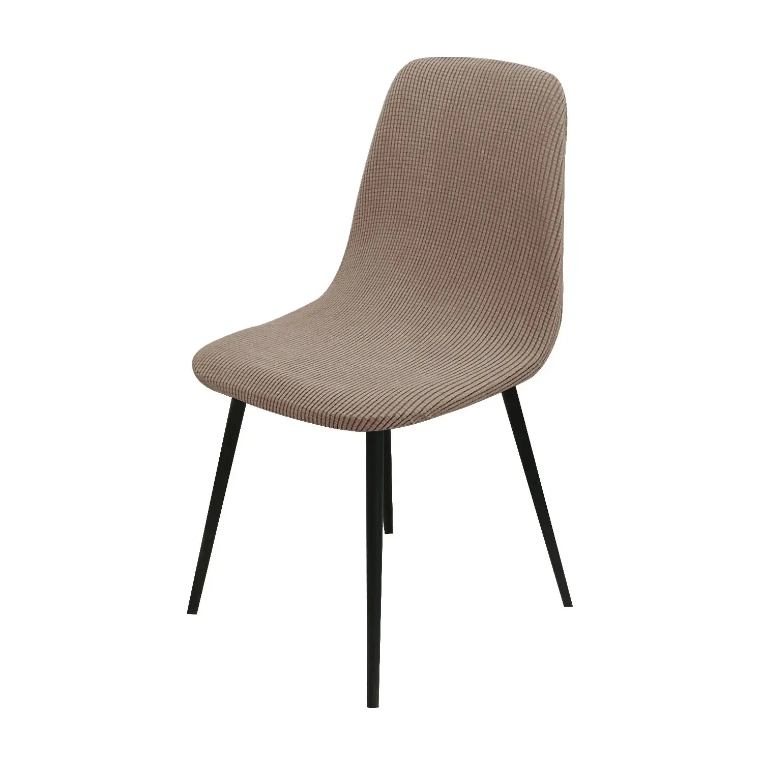 Jacquard Short Back Chair Cover Bar Seat Covers Dining Covers Chair Stretch Dust Cover For Home Hotel Bar Wedding