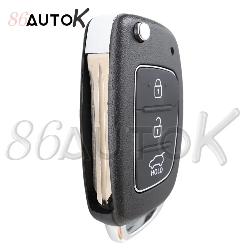 Smart Car Key Housing for Hyundai Creta 2016 4D70 Chip 433MZ 95430-M0000 Remote Key 3 Buttons Keys