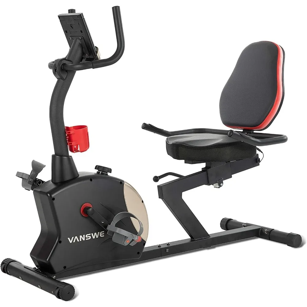 Recumbent Exercise Bike for Seniors, Recumbent Bike for Home, Recumbent Stationary Bike with Smart App,