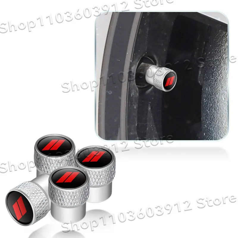 4Pcs/Set Metal Car Tire Valve Caps Dust Proof Cover Car Styling For Dodge Charger Challenger Hellcat SRT Caliber RAM1500