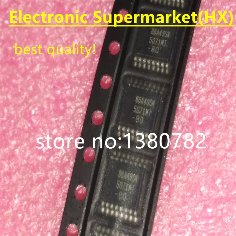 

Free shipping 10pcs-50pcs LM5071MT-80 LM5071MT LM5071 TSSOP-16 IC In stock!