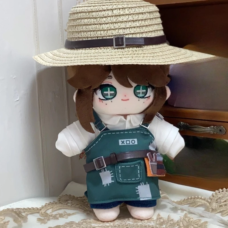 

20cm Anime Game Identity V Gardener Kawaii Cosplay Soft Cotton Doll Cartoon DIY Dress Up Clothes Toy Figure Fans Collection Gift