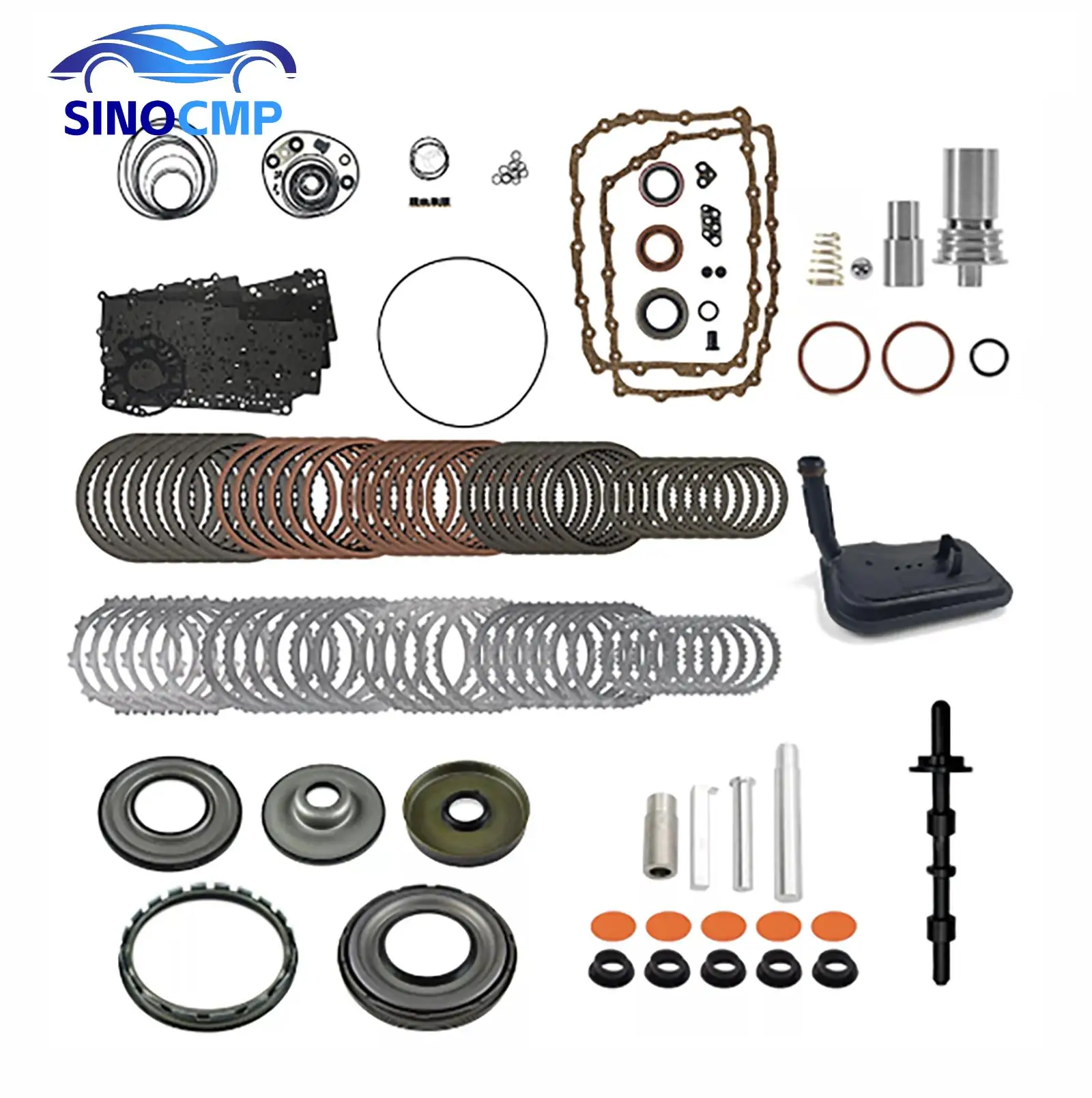 6L90 6L90E 6L80 6L80E Transmission Master Rebuild Kit Overhaul w/Pistons Filter Friction for Escalade Camaro Corvette Silverado