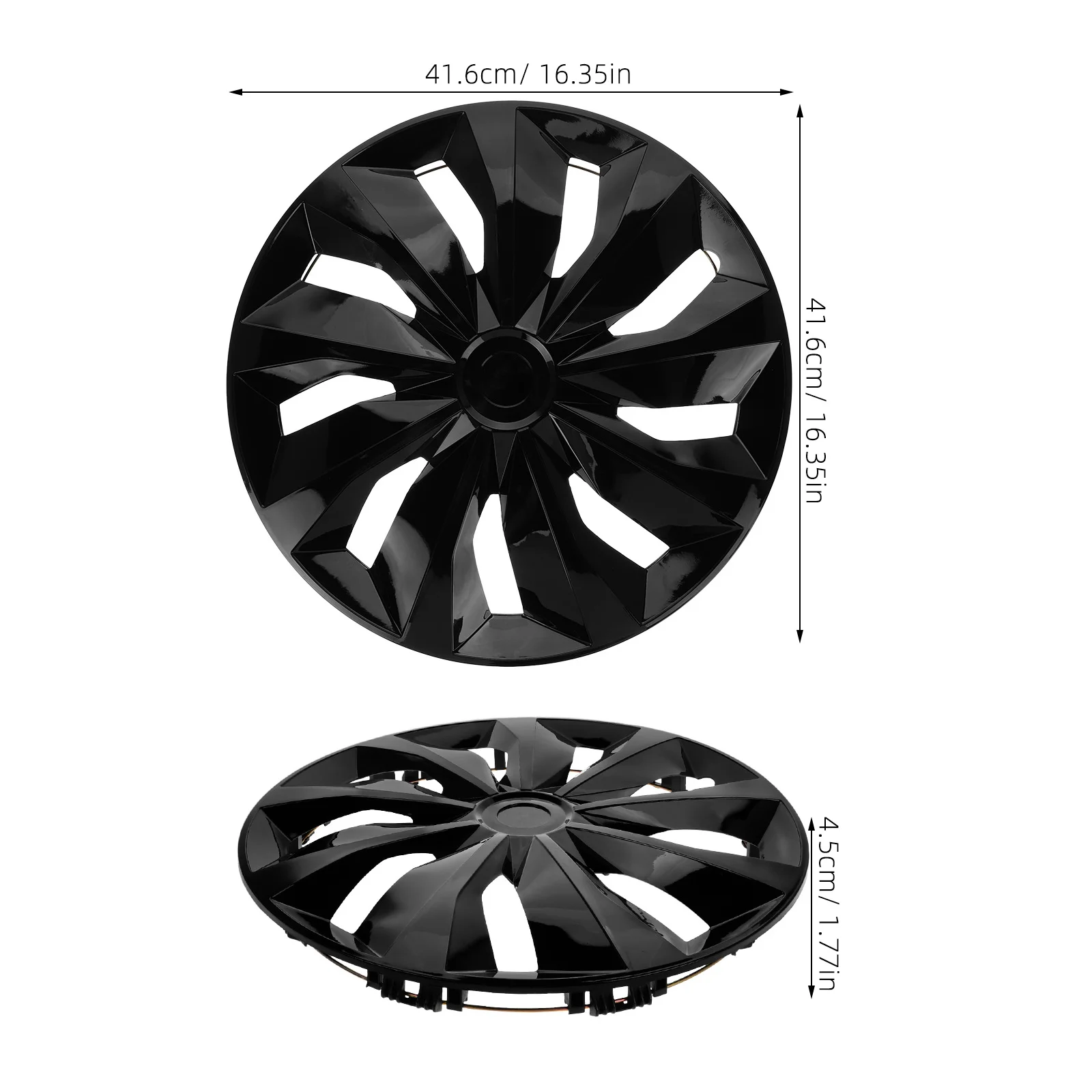 15-inch naafdop wieldoppen velg decoratieve wieldoppen universele refit truck pp onderhoud kofferbak SUV