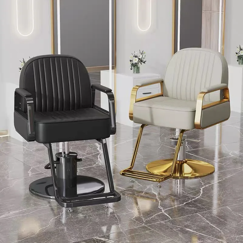 Barber Desk Hair Salon Equipment Furniture Hairdressing Station the Beauty Vanity Chair Barbing Chairs sillas Professional Spa