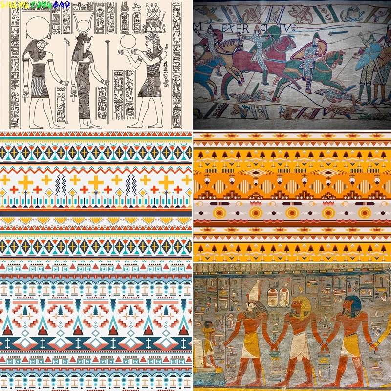 

Ancient Egyptian Hieroglyphic Carving Bas Relief Photography Backdrops Frescoes Funerary Formulas Papyrus Spells Background SZ01