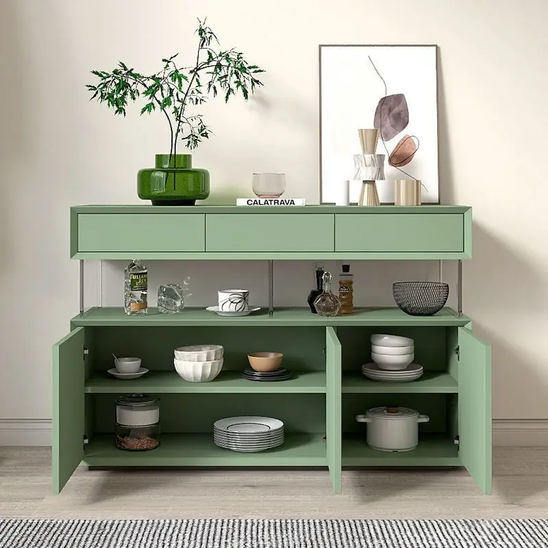 

Dining side cabinet, simple and modern entrance hall, entrance cabinet, solid wood storage locker