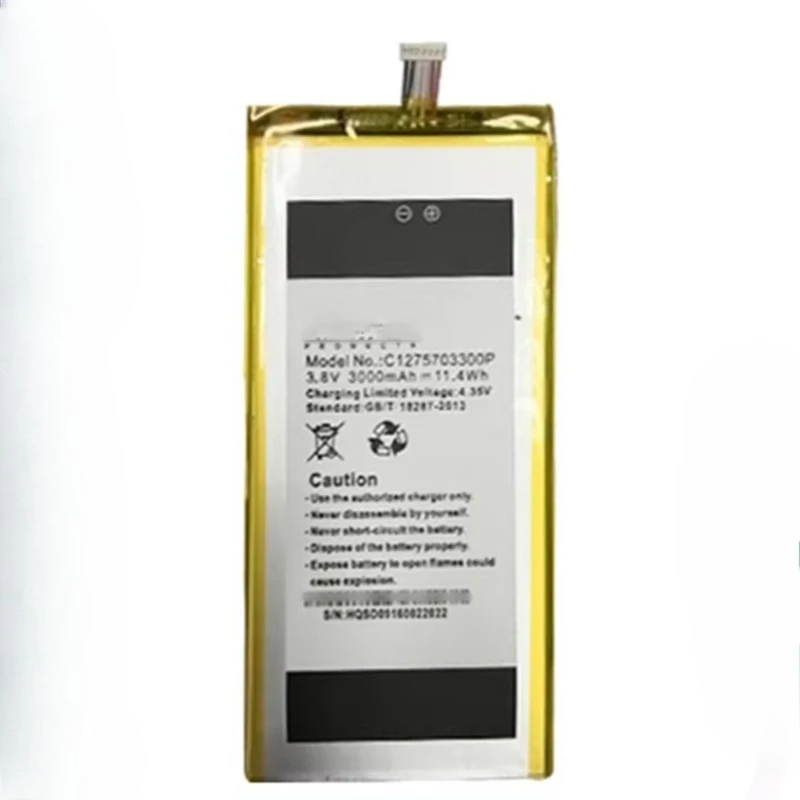 

Аккумулятор 3.8V 3000MAH C1275703300P для мобильного телефона BLU Studio 7.0 HD D700 D700A