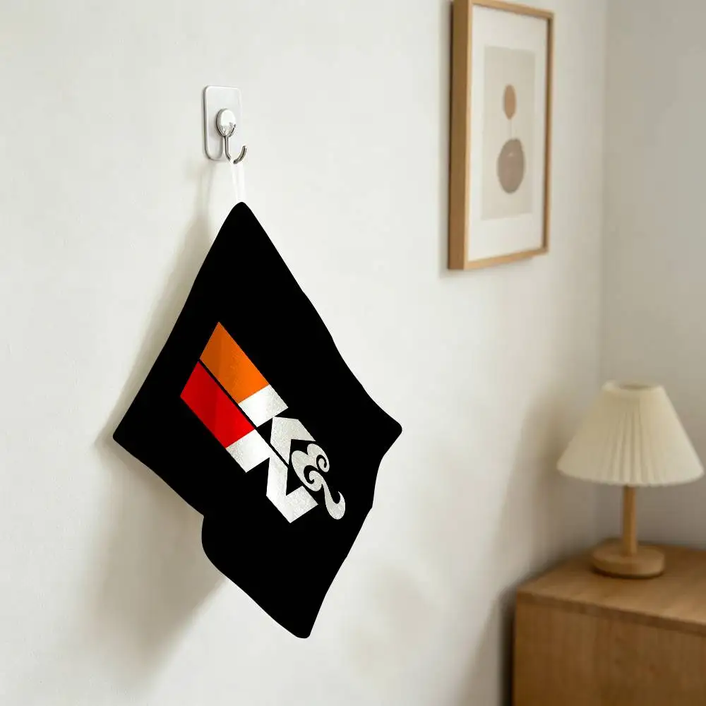 K&N Air Filters Polyester Cotton Hand Wiping Towel, Hanging Design, Durable For Household Restaurant Toilet Use