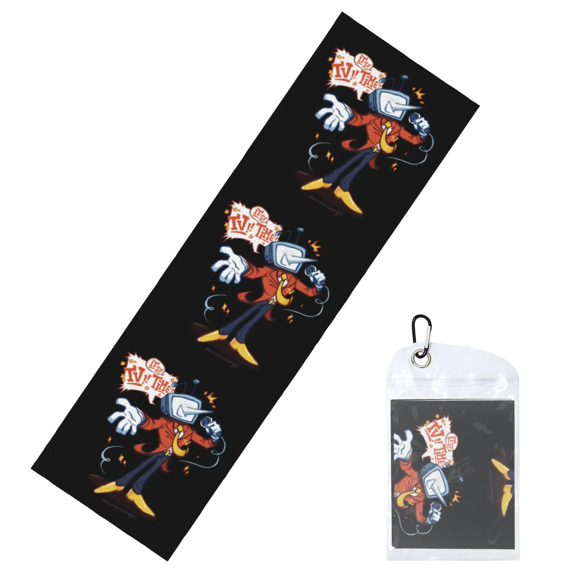 It'S Tv Time Deltarune Undertale Game Spamton Towel Quick Dry  Super Soft For Training Towels