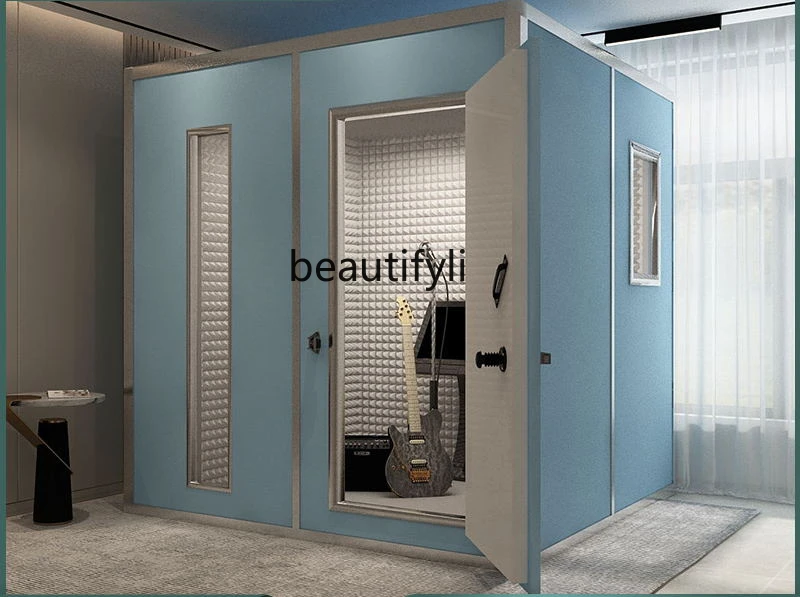 Household soundproof room mobile, song practice room, drum room, piano room, silent warehouse