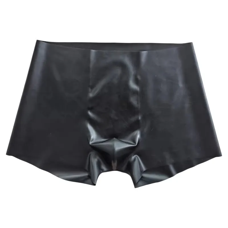 Man‘s Handmake Latex Boxer Panties