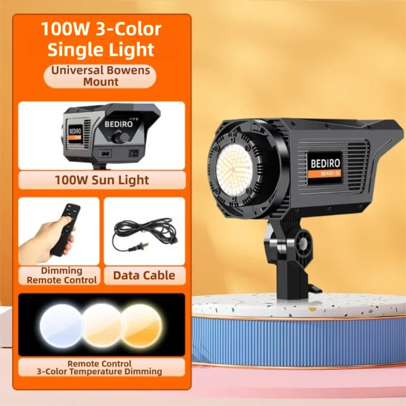 100W Studio Flash Light Bowens - Photography Lighting Angles recension och pris